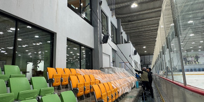 과천 유리창청소 시민회관 빙상장 - 석회 및 찌든 물때 복원 세척 프로젝트